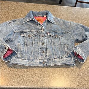 Levi's Quilted Denim Jean Jacket